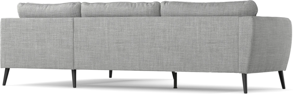 County - 2,5-sits soffa med divan höger - Grå