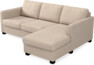 Nevada - 3-sits soffa med flyttbar schäslong - Beige