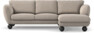 Madison - 2-sits soffa med schäslong höger - Beige