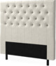 Delux Pikerad XL - Sänggavel, 90-210 cm - Beige