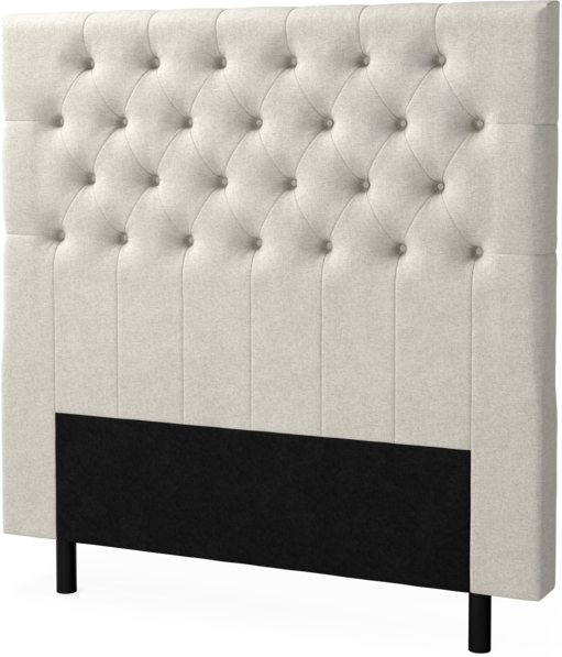 Delux Pikerad XL - Sänggavel, 90-210 cm - Beige