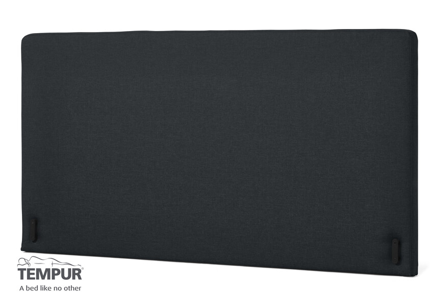Promise slät - Sänggavel, 80-210 cm - Svart