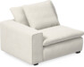 Bellora - 1-sits med armstöd vänster - Vit