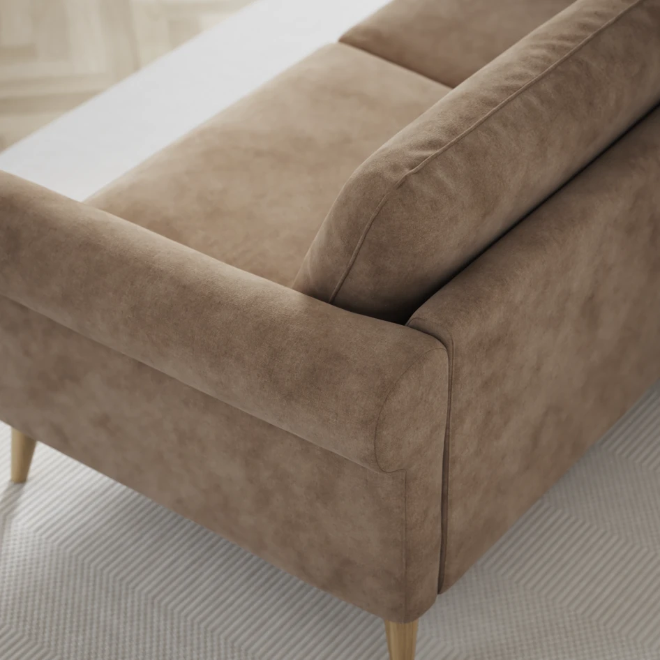 Bridge - 3-sits soffa med divan vänster och schäslong höger - Beige