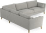 Winston - Hörnsoffa, 2+3 - Grå