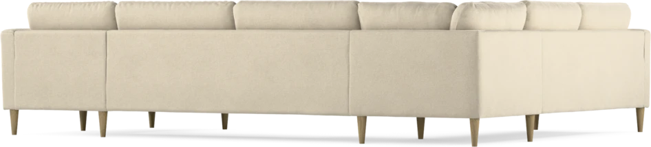 Bridge - Hörnsoffa, 2+3-sits med schäslong höger - Beige
