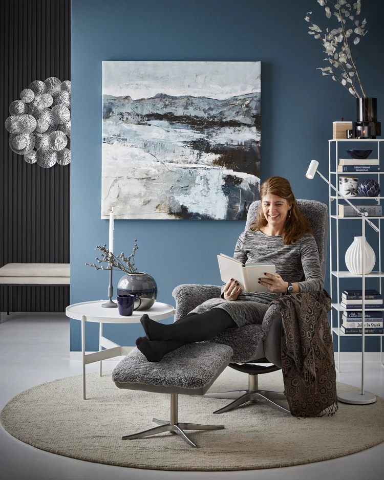 Ullrik - Fåtölj med fotpall - inspiration