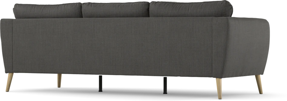 County - 3-sits soffa - Grå