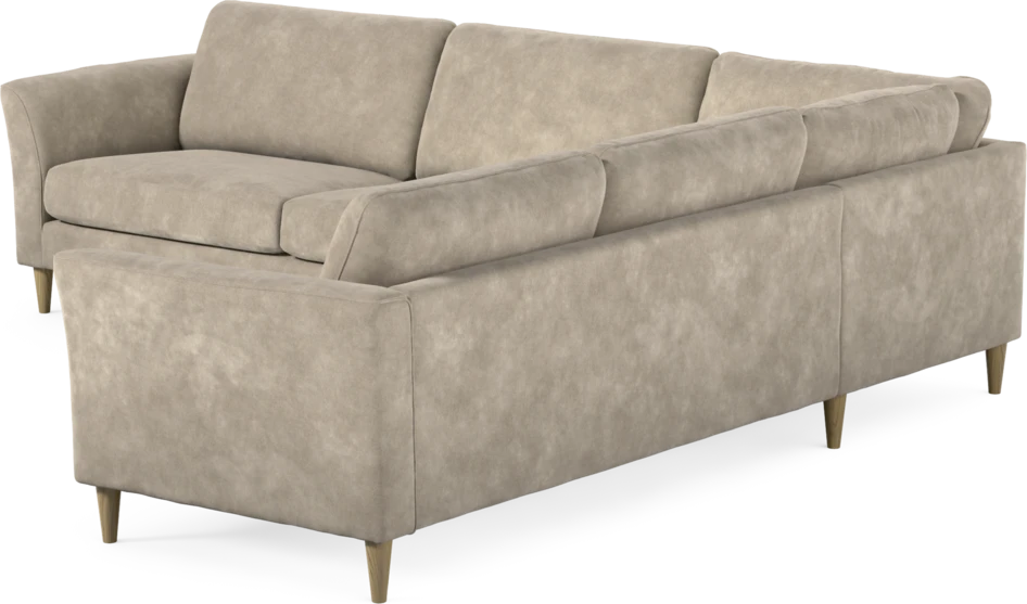 Bridge - Hörnsoffa, 3+2-sits - Beige