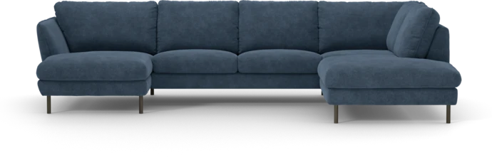 Madison, 2-sits soffa med schäslong vänster och divan höger