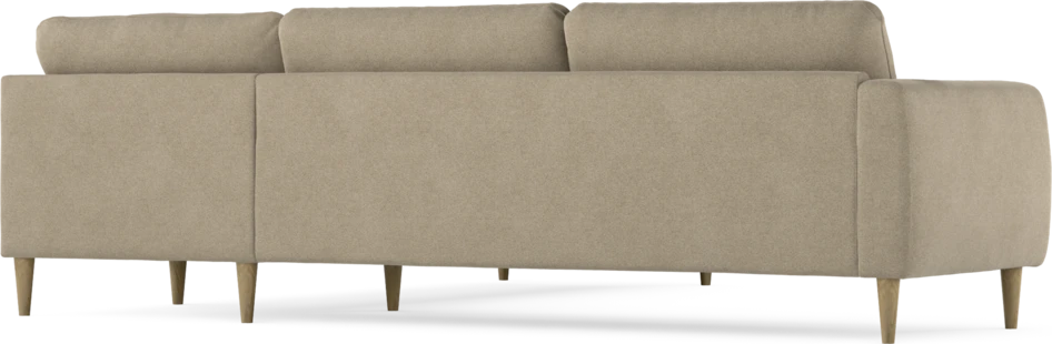 Bridge - Hörnsoffa, 3+3-sits - Beige