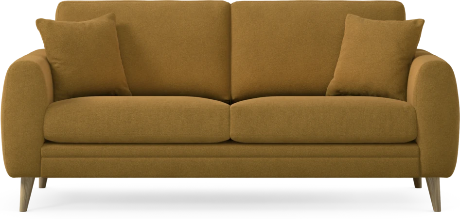Eden - 2,5-sits soffa - Gul