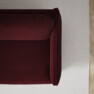 Madison Lux - 2-sits soffa med schäslong vänster - Röd