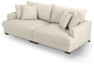 Rossi - 3-sits soffa - Vit