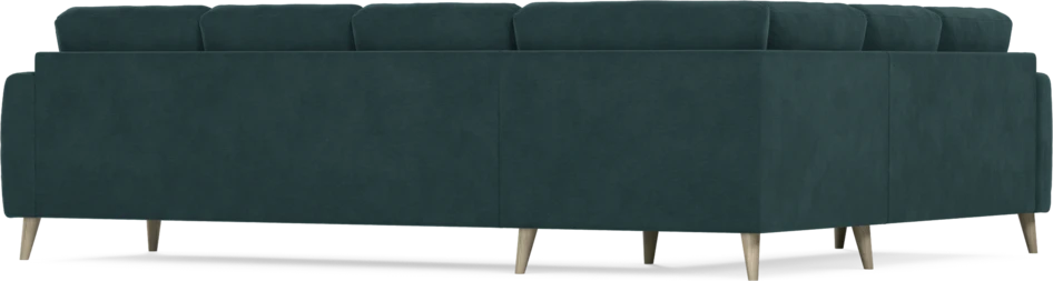 Eden - Hörnsoffa, 2+3-sits - Blå