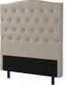 Delux Välvd - Sänggavel, 90-210 cm