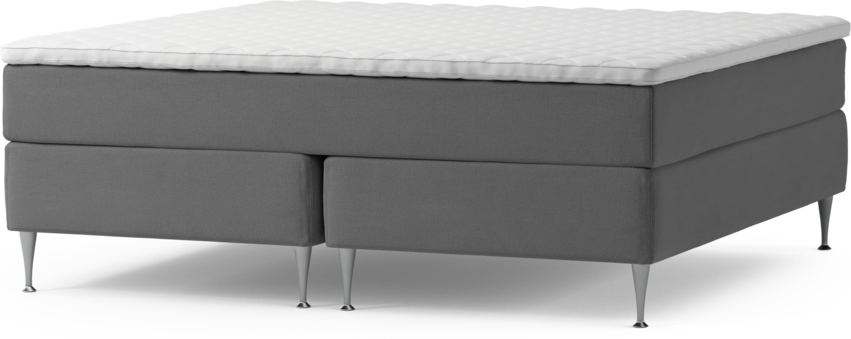 Delux Dream - Kontinentalsäng, dubbelsäng med bäddmadrass och sängben