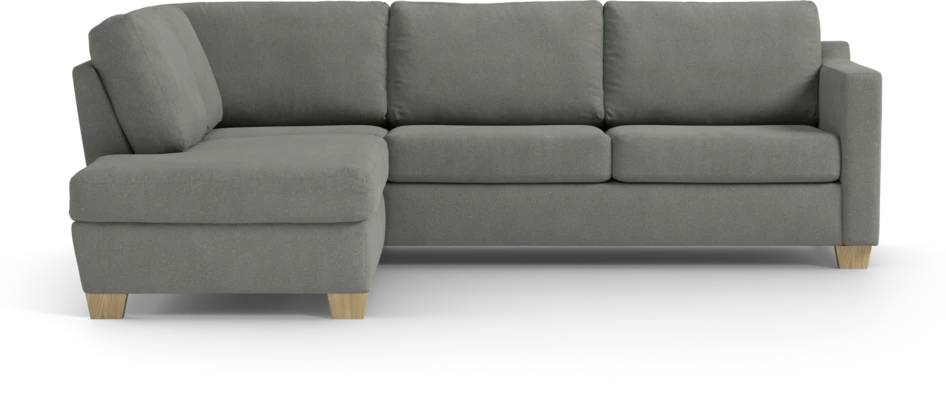 Friday - 2,5-sits soffa med divan vänster - Grå