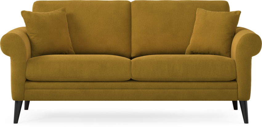 Eden - 2,5-sits soffa - Gul