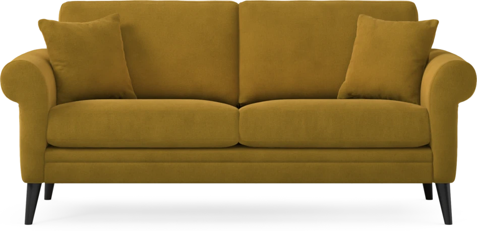 Eden - 2,5-sits soffa - Gul
