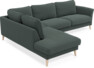 Bridge - 3-sits soffa med divan vänster - Grå