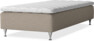 Delux Sense - Ramsäng, enkelsäng med bäddmadrass - Beige