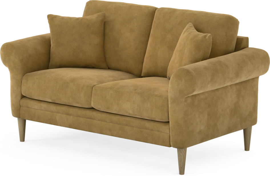 Eden - 2-sits soffa - Gul