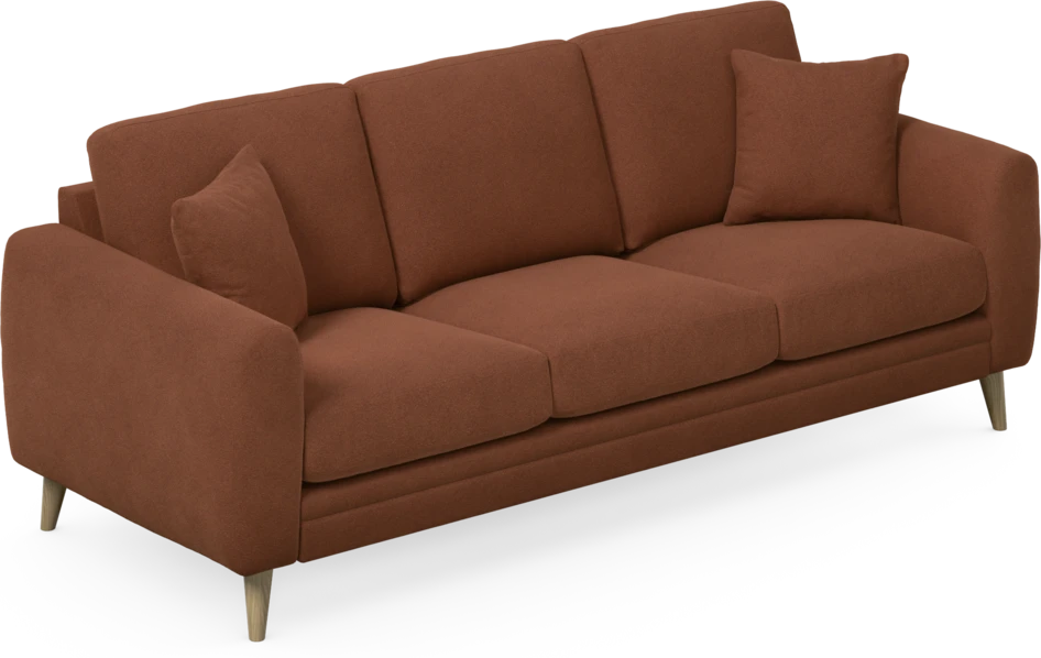 Eden - 3-sits soffa - Orange