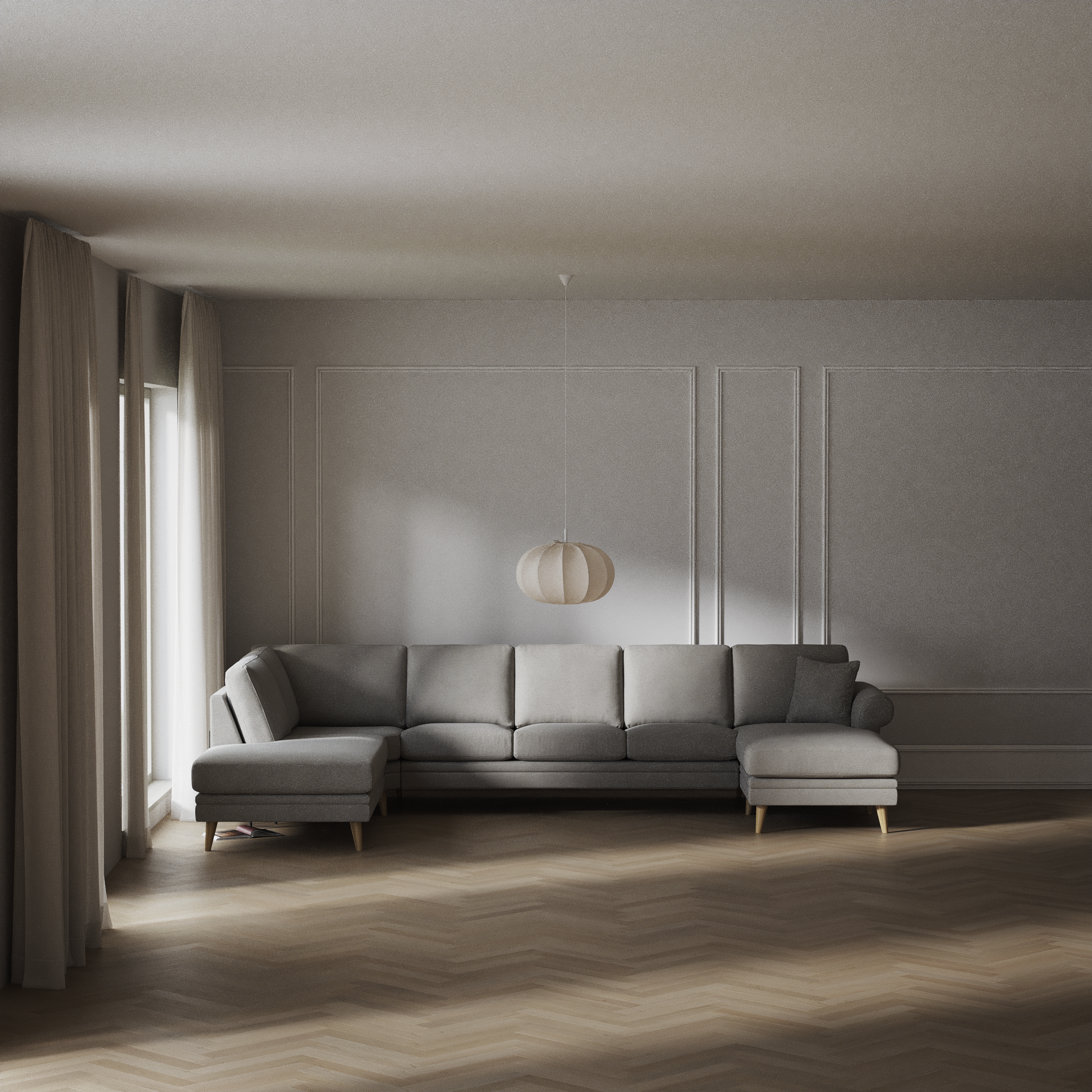 Eden - 3-sits soffa med divan vänster och schäslong höger - inspiration