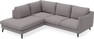 Madison - 2-sits soffa med divan vänster - Grå