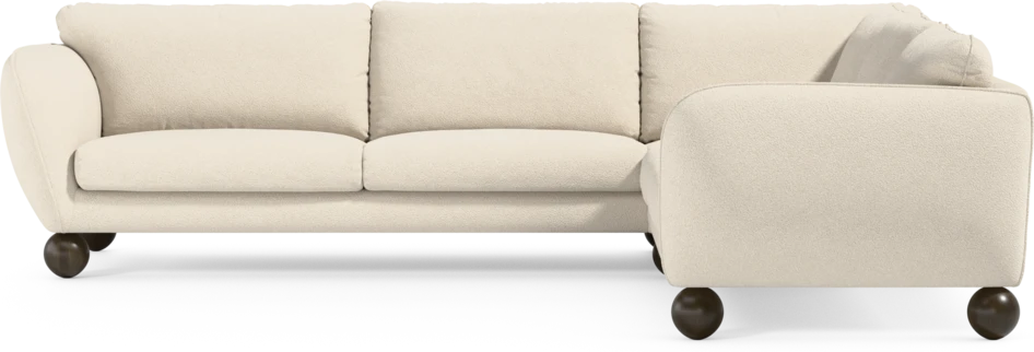 Madison Lux - Hörnsoffa 3+2-sits, hörn 1 - Vit