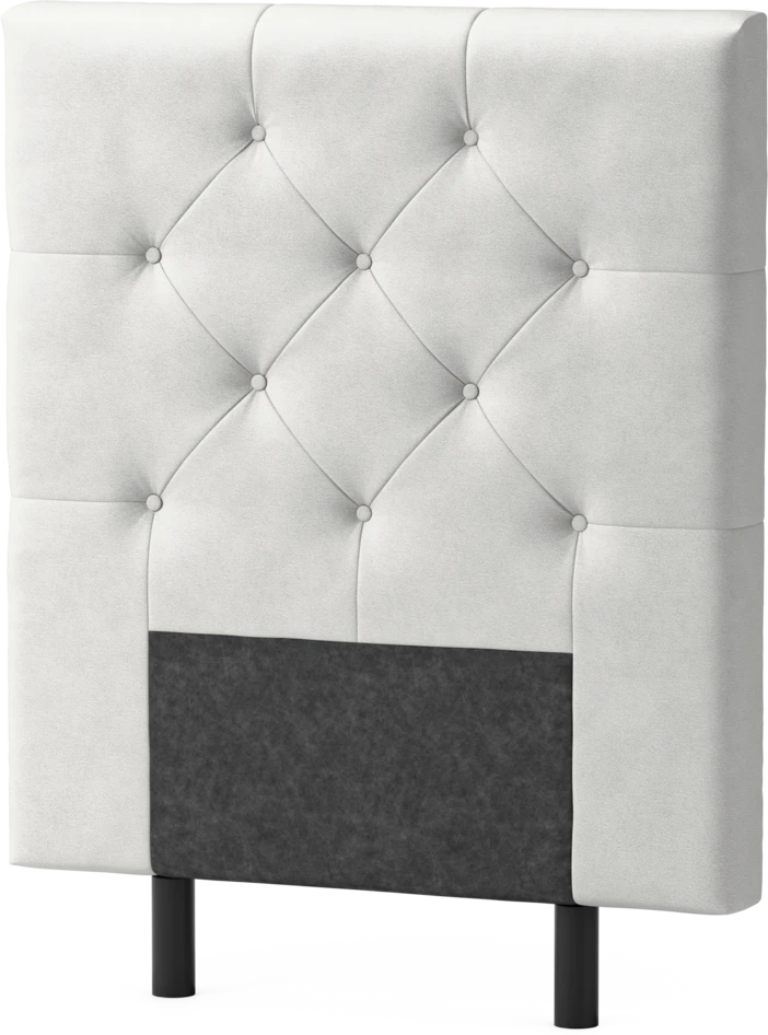 Delux Pikerad Låg - Sänggavel, 90-210 cm