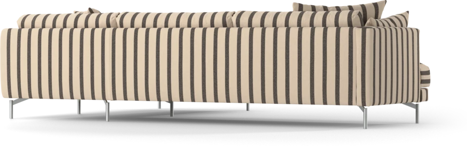 Harper - 3-sits soffa med divan höger - Flerfärgad