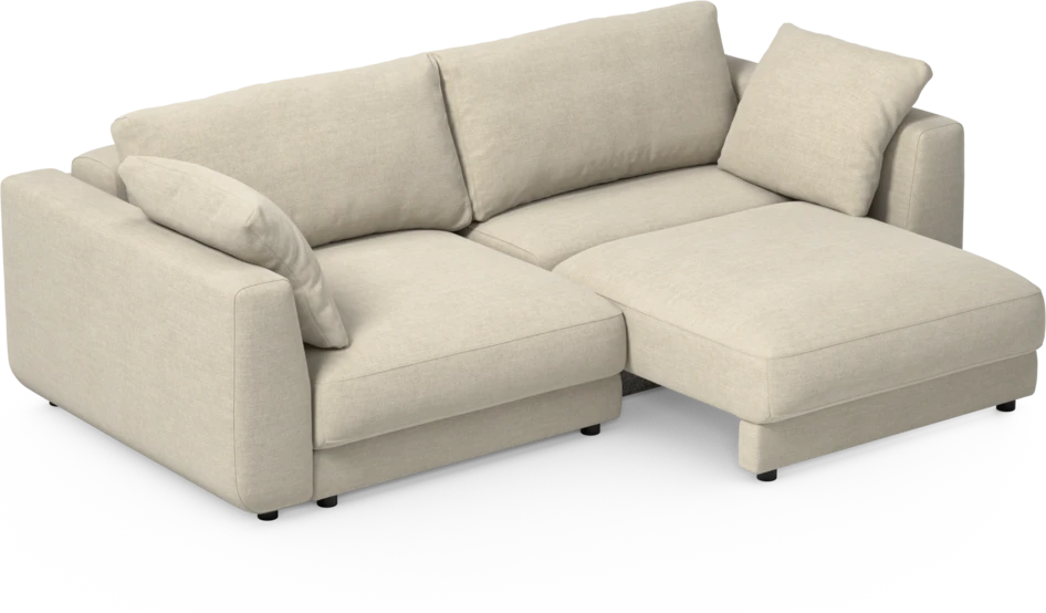 Amie - Bäddsoffa 3-sits - Beige