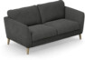Bridge - 2-sits soffa - Svart