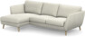 Madison Lux - 2-sits soffa med schäslong vänster - Vit