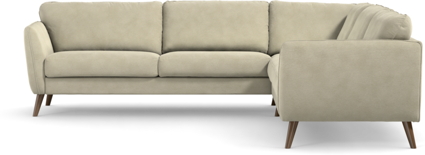 Bridge - Hörnsoffa, 3+3-sits - Beige