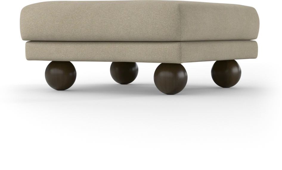 Harper - Fotpall - Beige