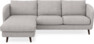 Madison Lux - 2-sits soffa med schäslong vänster - Beige