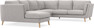 Madison - Hörnsoffa med schäslong vänster - Beige
