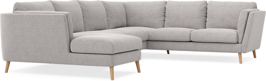 Madison - Hörnsoffa med schäslong vänster - Beige