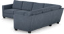 Friday - Hörnsoffa, 3+2-sits - Blå