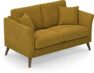 Eden - 2-sits soffa - Gul