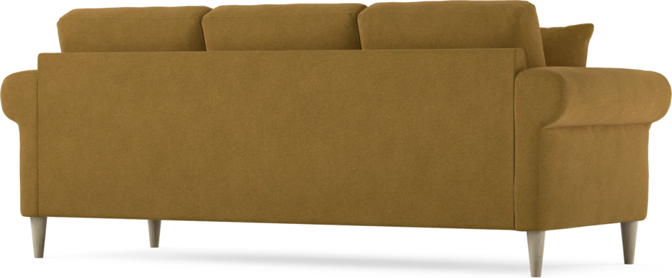 Eden - 3-sits soffa - Gul