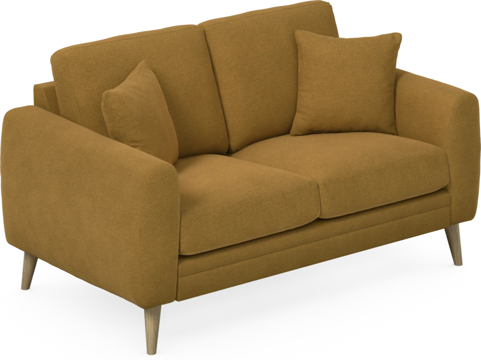 Eden - 2-sits soffa - Gul