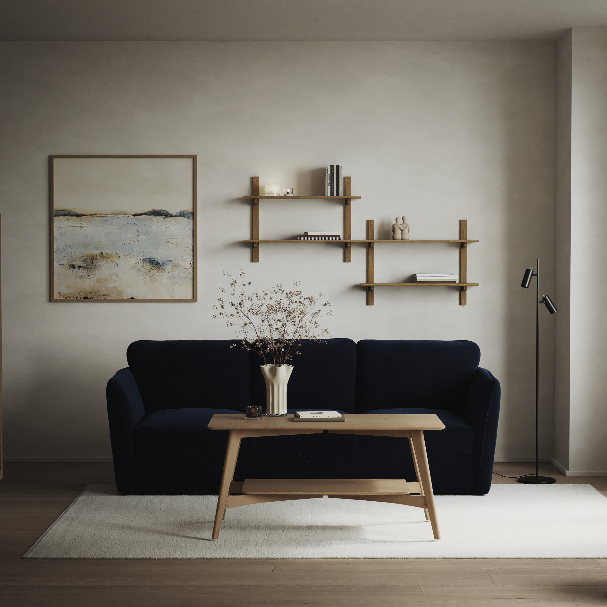 Öland - Bäddsoffa 3-sits, längsbäddad - inspiration