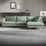 Impression Delux - 3-sits soffa med divan höger - Grön