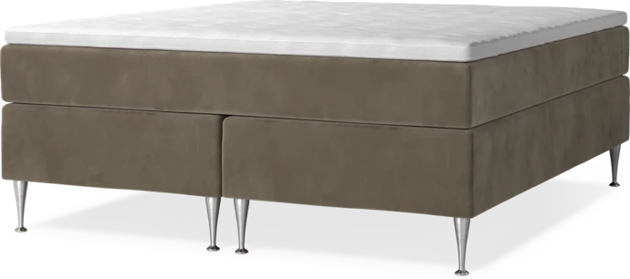 New York Supreme, Kontinentalsäng, dubbelsäng med bäddmadrass och sängben