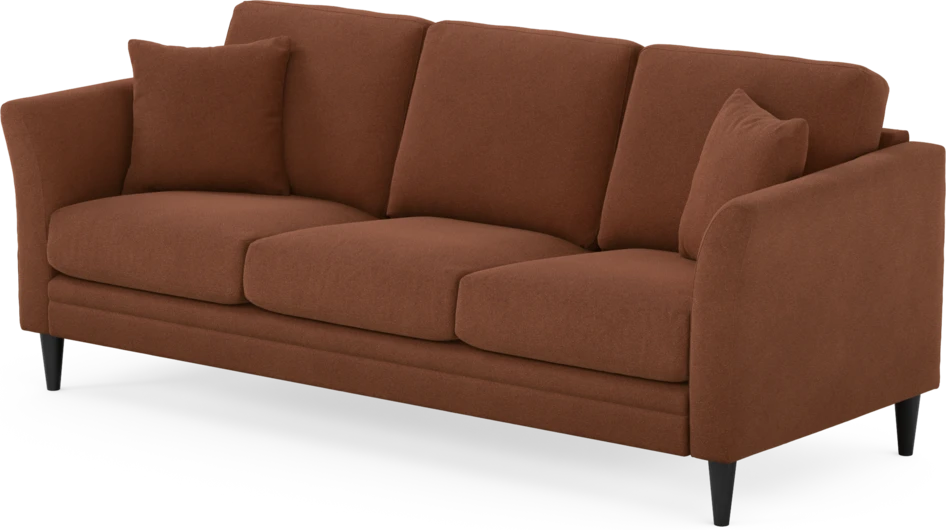 Eden - 3-sits soffa - Orange