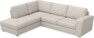 Friday - 2,5-sits soffa med divan vänster - Grå